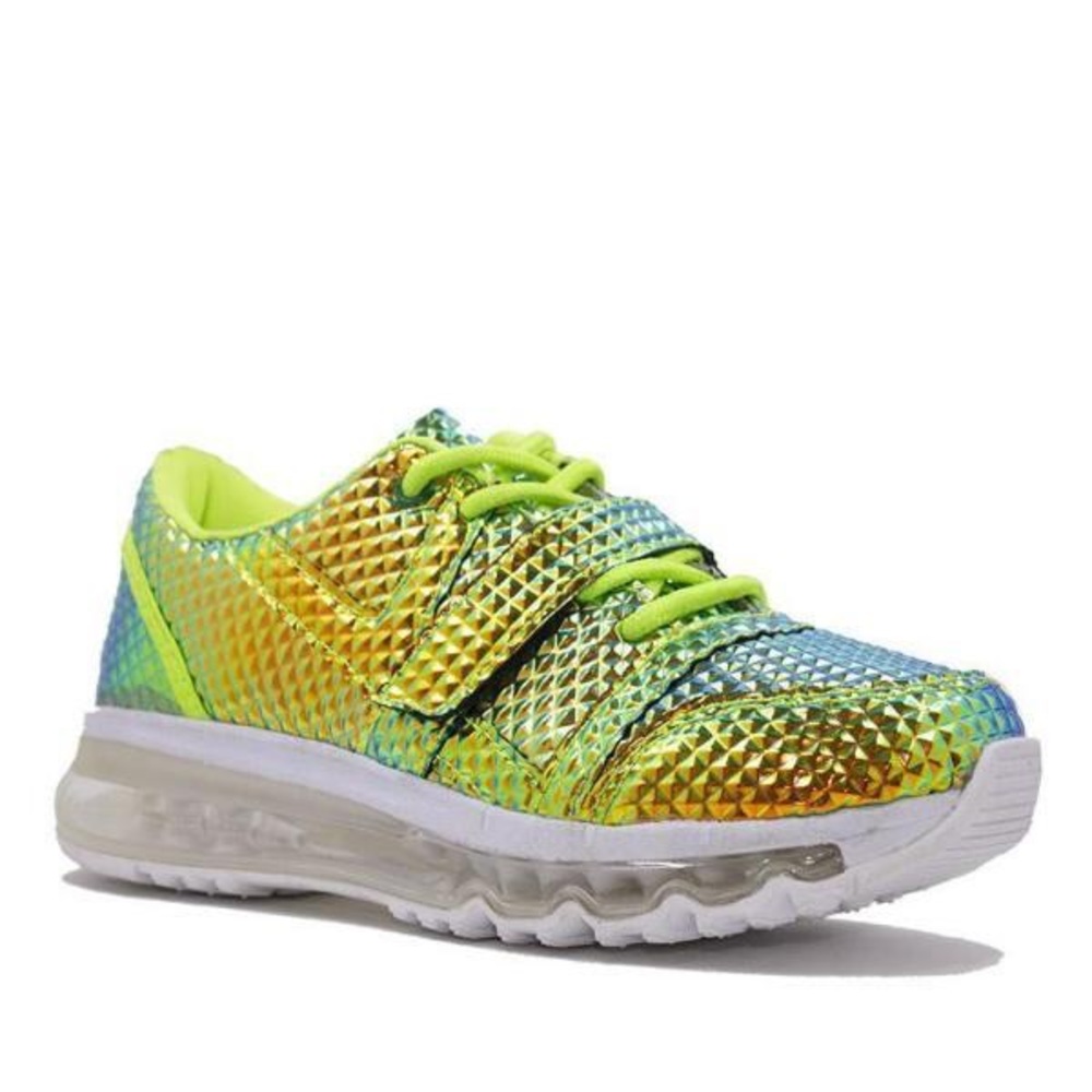 YRU AIIRE SNEAKER-GREEN ATLANTIS NEW N BOX ALIEN - Picture 2 of 5